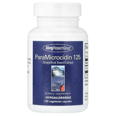 Allergy Research Group, ParaMicrocidin, 125 вегетарианских капсул (125 мг в 1 капсуле)