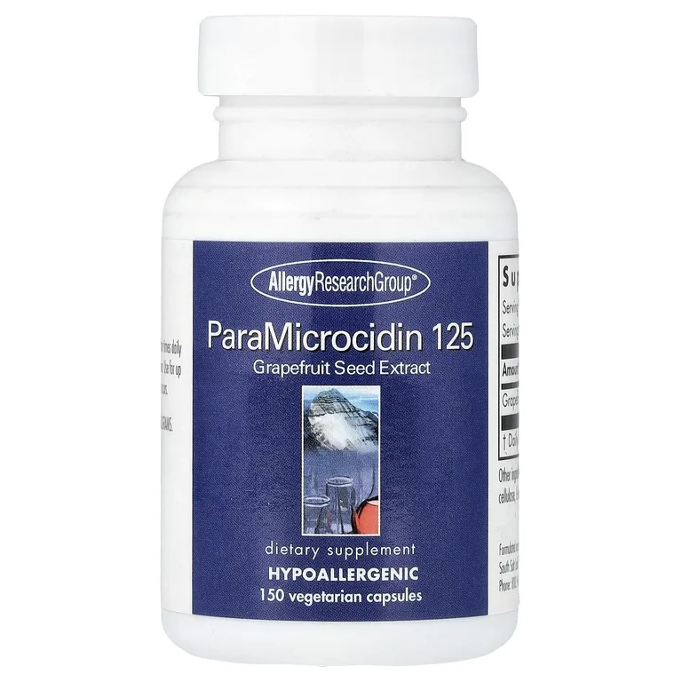 Allergy Research Group, ParaMicrocidin, 125 вегетарианских капсул (125 мг в 1 капсуле)