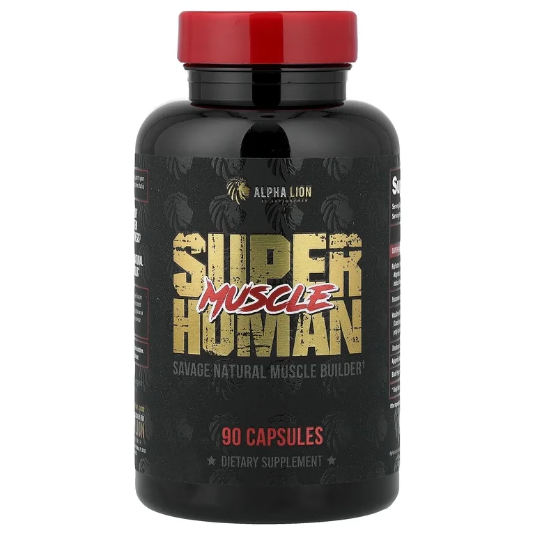 ALPHA LION, SuperHuman Muscle, 90 капсул