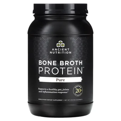 Ancient Nutrition, чистый протеин, 892 г (2 фунта)