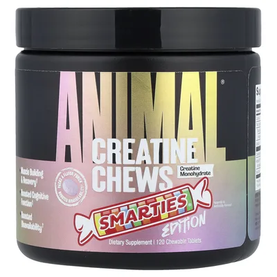 Animal, Creatine Chews, Smarties® Edition, 120 жевательных таблеток