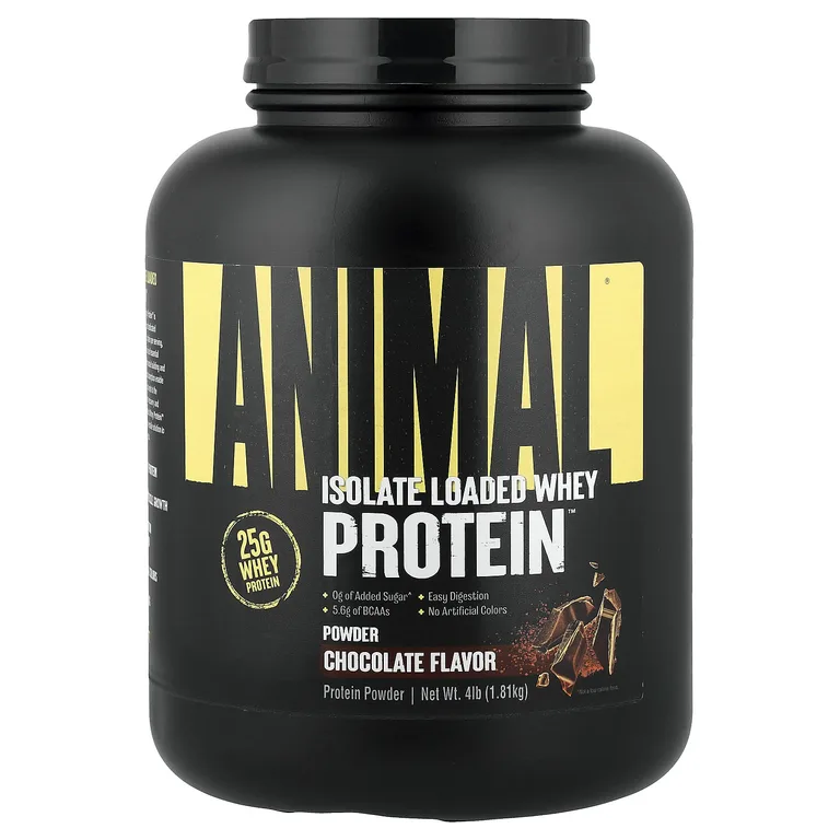 Animal, Whey Protein™, сывороточный протеин в порошке, с шоколадным вкусом, 1,81 кг (4 фунта)
