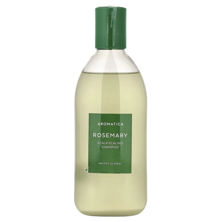 Aromatica, Шампунь для снятия чешуек и кожи головы, розмарин, 400 мл (13,5 жидк.)