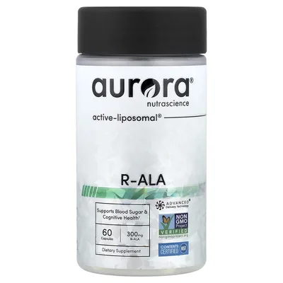 Aurora Nutrascience, R-АЛК, 60 капсул