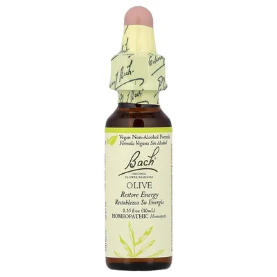 Bach, Original Flower Remedies, оливковое масло, 10 мл (0,35 жидк. унции)