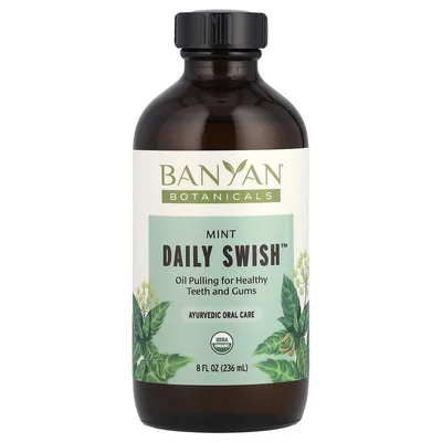 Banyan Botanicals, Daily Swish™, со вкусом мяты, 236 мл (8 жидк. унций)