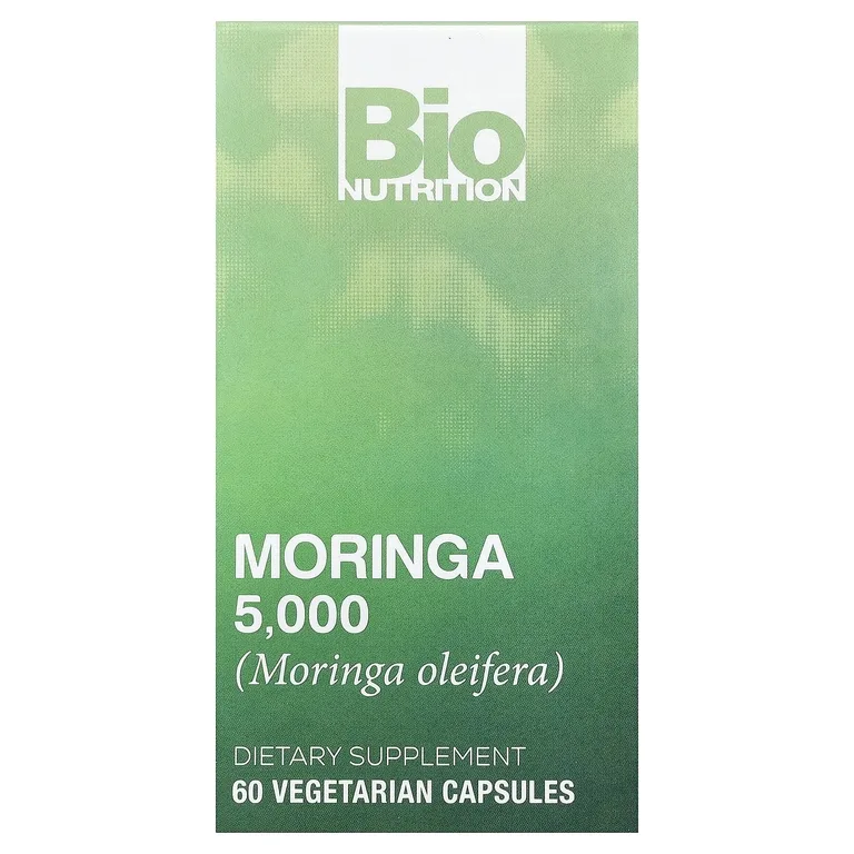 Bio Nutrition, моринга, 5,000 мг, 60 вегетарианских капсул