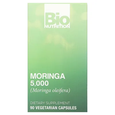 Bio Nutrition, Моринга 5000, 5000 мг, 90 вегетарианских капсул