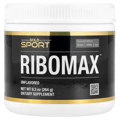 California Gold Nutrition, Sport, RiboMax, нейтральный вкус, 264 г (9,3 унции)
