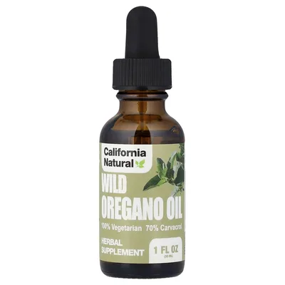 California Natural, масло дикого орегано, 30 мл (1 жидк. унция)