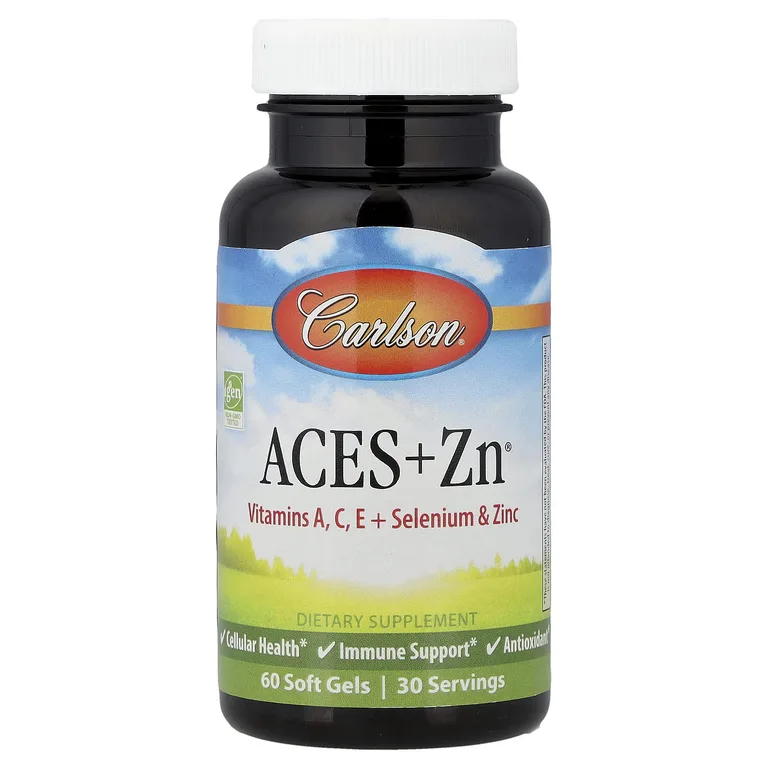 Carlson, Aces + Zn®, 60 капсул