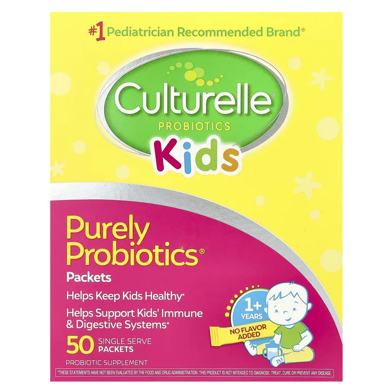 Culturelle, пробиотики для детей от 1 года, 50 порционных пакетиков по 1,5 г (0,05 унции)