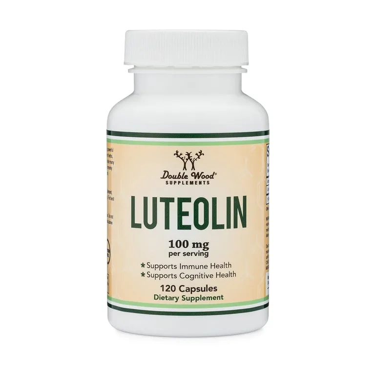 Double Wood Supplements, лютеолин, 120 капсул (50 мг в 1 капсуле)