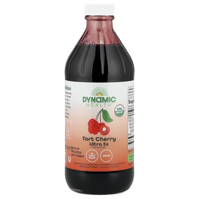 Dynamic Health, вишня, концентрированный сок, 473 мл (16 жидк. унций)