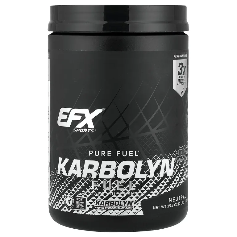 EFX Sports, Гибридный углевод, нейтральный, 1000 г (2 фунта)