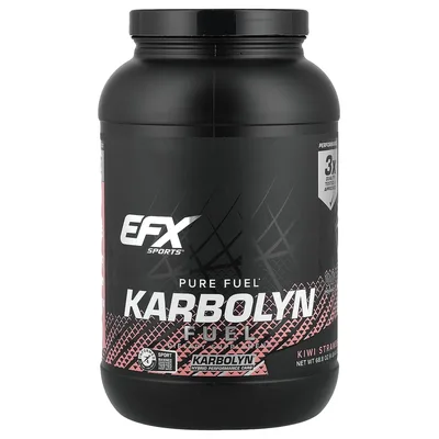 EFX Sports, Гибридный углевод, со вкусом киви и клубники, 1950 г (4 фунта, 4,8 унции)