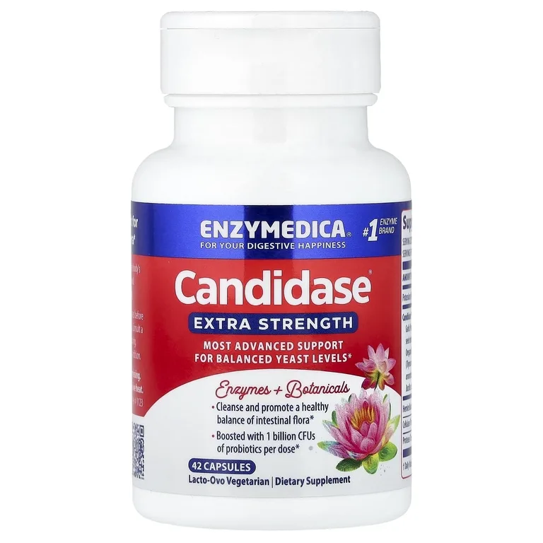 Enzymedica, Candidase®, 42 капсулы