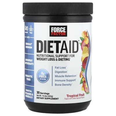 Force Factor, DietAid ™, тропические фрукты, 462 г (16,3 унции)