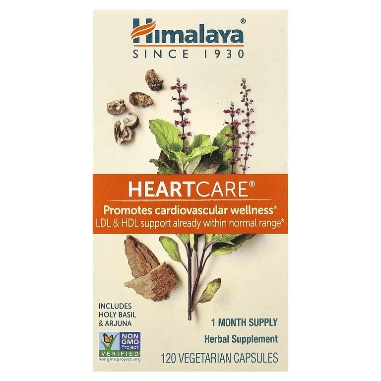 Himalaya, HeartCare, 120 вегетарианских капсул