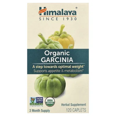 Himalaya, Органическая гарциния, 120 капсул