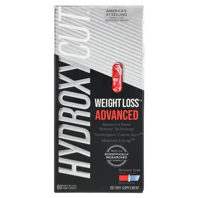Hydroxycut, Средство для снижения веса, 60 жидких капсул с быстрым высвобождением