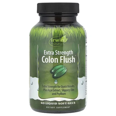 Irwin Naturals, комплекс для очищения ЖКТ, 60 капсул с жидкостью
