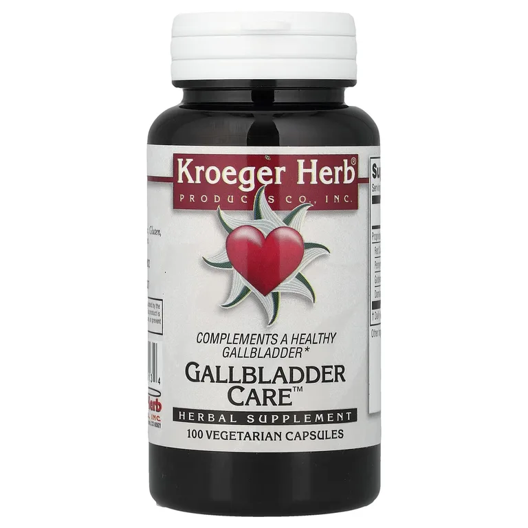 Kroeger Herb Co, добавка для пищеварения, 100 вегетарианских капсул