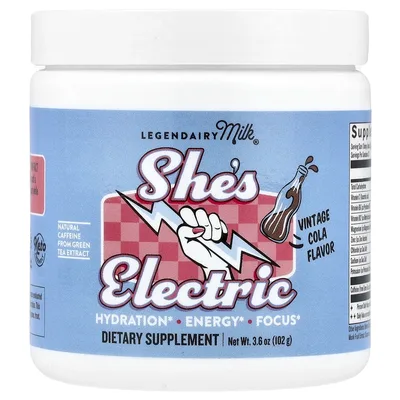 Legendairy Milk, She's Electric, винтажная кола, 102 г (3,6 унции)