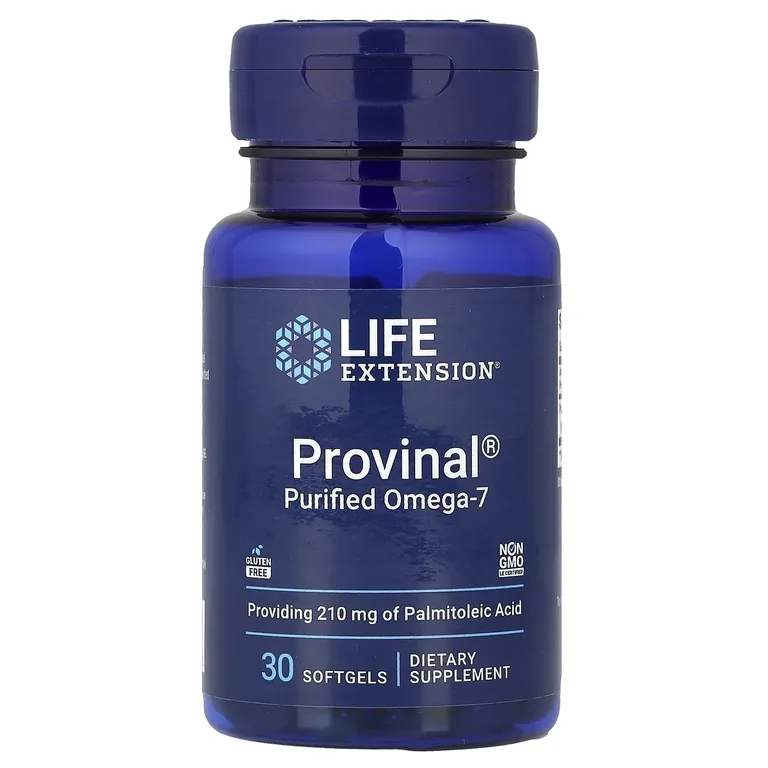 Life Extension, очищенная омега-7, 30 капсул (420 мг в 1 капсуле)