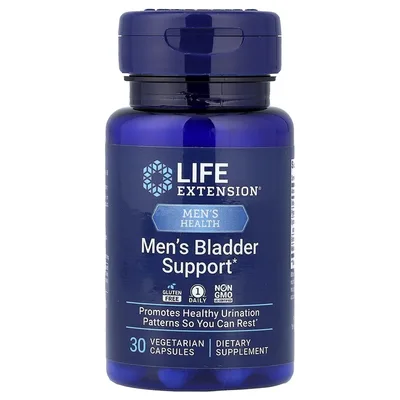 Life Extension, Поддержка мочевого пузыря для мужчин, 30 вегетарианских капсул