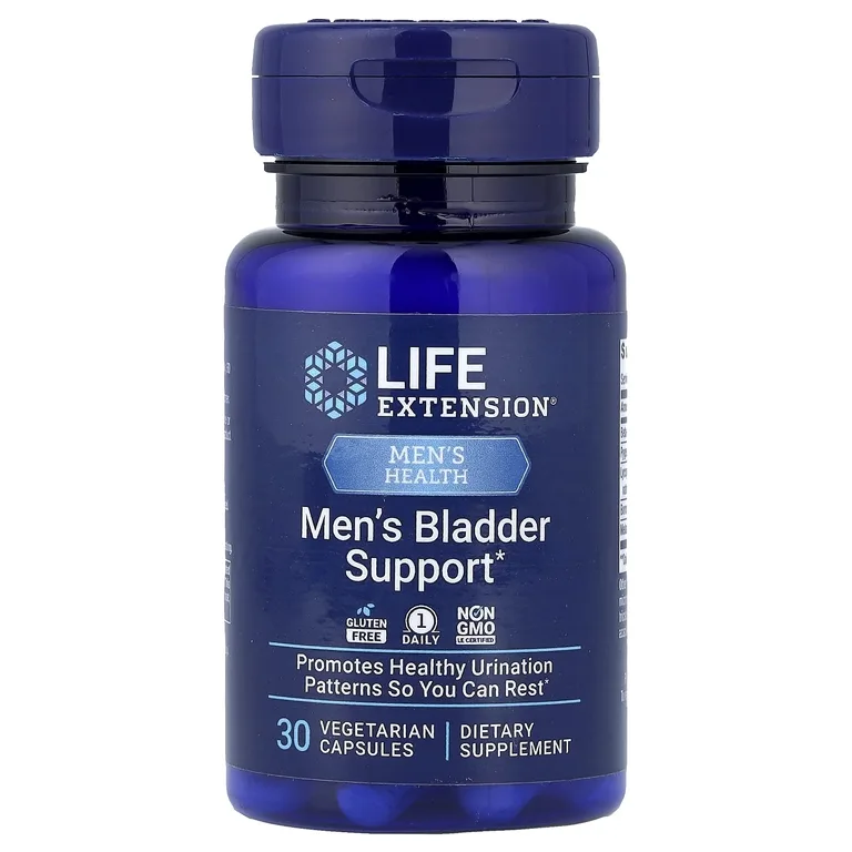 Life Extension, Поддержка мочевого пузыря для мужчин, 30 вегетарианских капсул