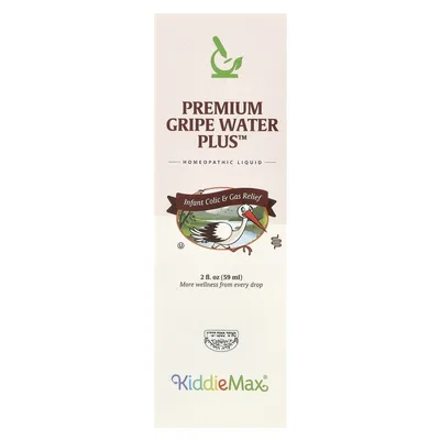 Maxi Health, KiddieMax®, Premium Gripe Water Plus ™, 59 мл (2 жидк. Унции)