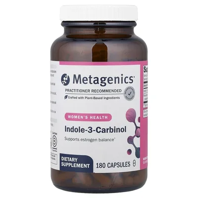 Metagenics, женское здоровье, индол-3-карбинол, 180 капсул
