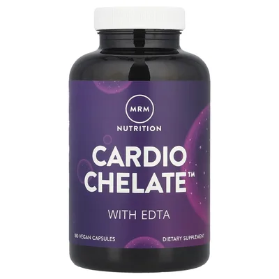 MRM Nutrition, комплекс для поддержки здоровья сердечно-сосудистой системы с этилендиаминтетрауксусной кислотой, 180 веганских капсул
