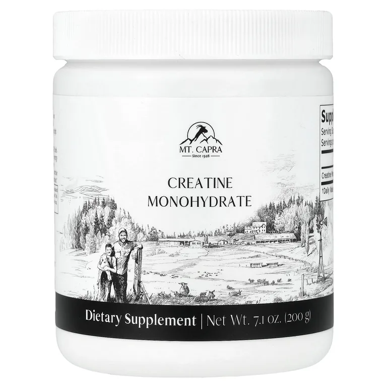 Mt. Capra, моногидрат креатина, 200 г (7,1 унции)