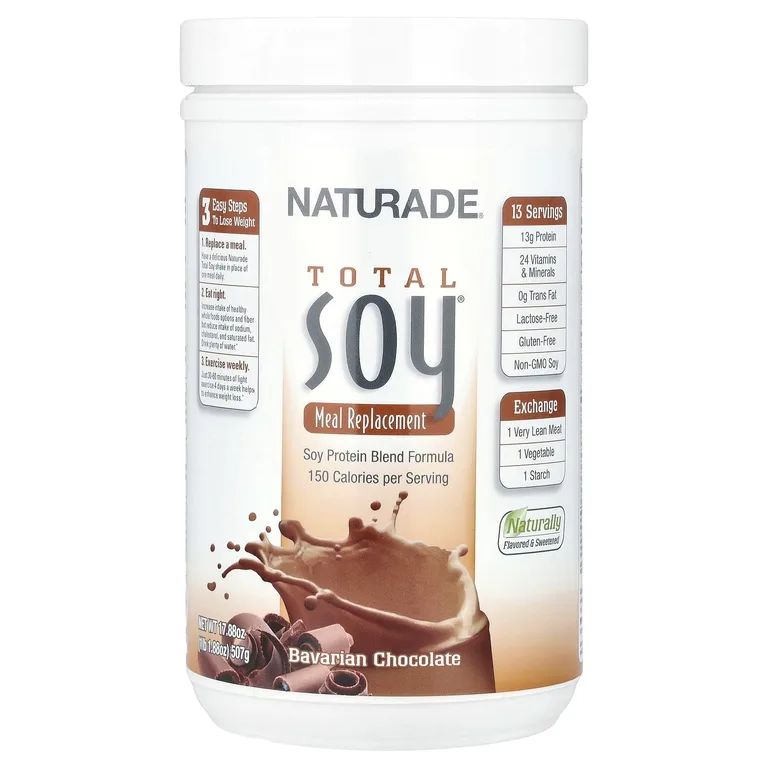 Naturade, комплекс из смеси соевого протеина, вкус баварский шоколад, 507 г (1 фунт 1,88 унции)