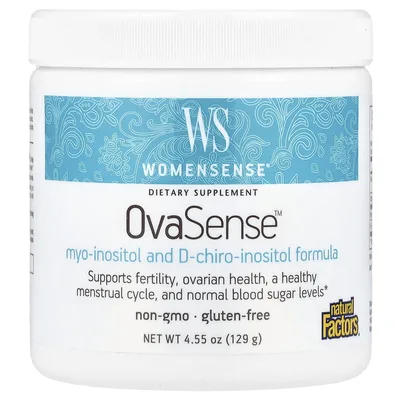 Natural Factors, Womensense, PCOSense, 129 г (4,55 унции)