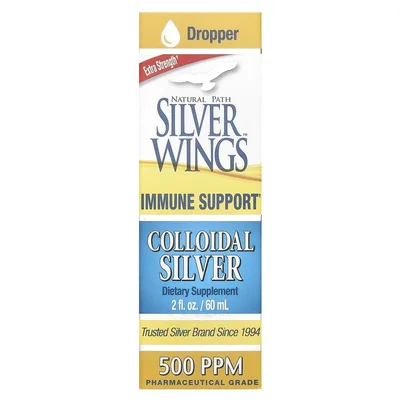 Natural Path Silver Wings, коллоидное серебро, 60 мл (2 жидк. унции)