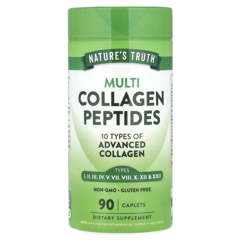 Nature's Truth, Пептиды коллагена, 90 капсул