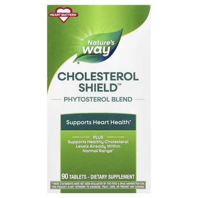 Nature's Way, Cholesterol Shield™, смесь фитостеролов, 90 таблеток