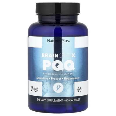 NaturesPlus, BrainCeutix® PQQ, 20 мг, 60 капсул