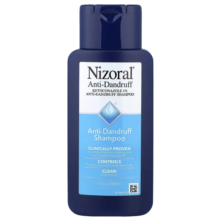 Nizoral, шампунь против перхоти, очищающий, 200 мл (7 жидк. унций)