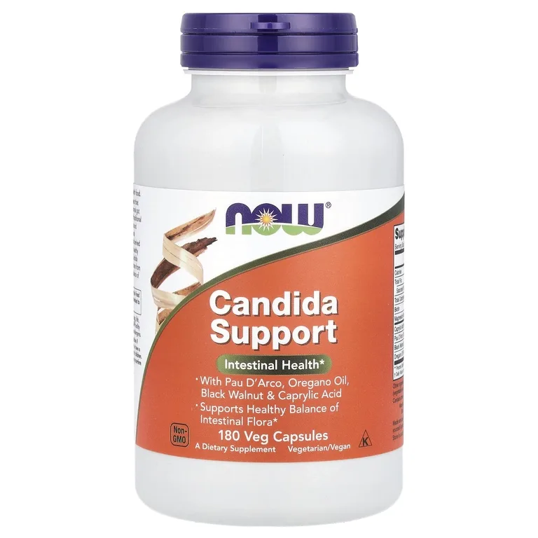 NOW Foods, комплекс для поддержки здорового баланса флоры в кишечнике, 180 растительных капсул
