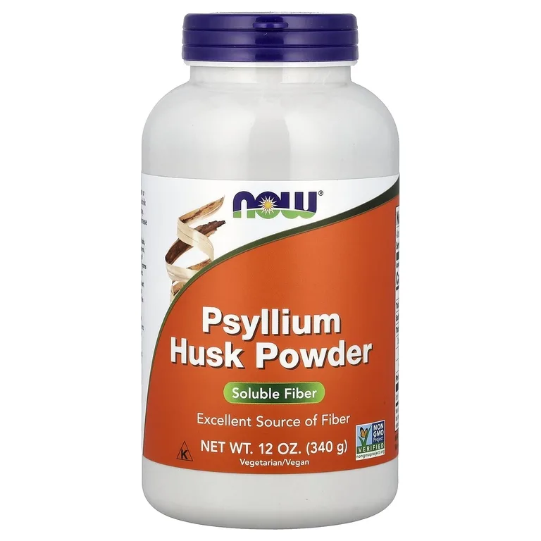 NOW Foods, порошок из шелухи семян подорожника, 340 г (12 унций)