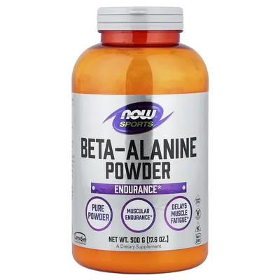 NOW Foods, Спорт, бета-аланин, 500 г (17,6 унции)