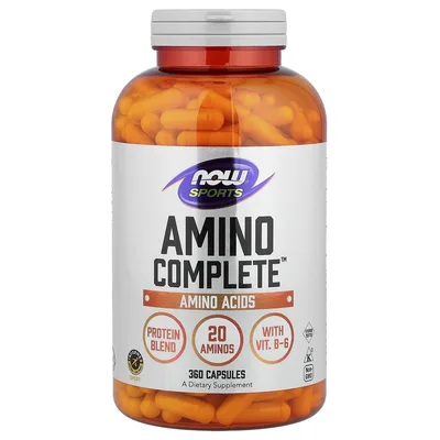 NOW Foods, Спорт, комплекс аминокислот, 360 капсул