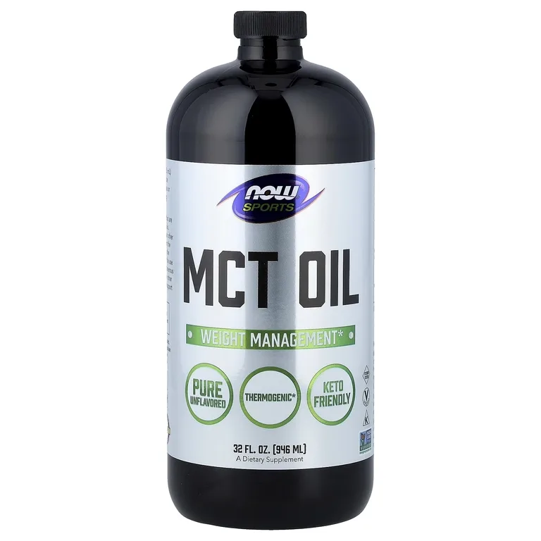 NOW Foods, Спорт, масло MCT, с нейтральным вкусом, 946 мл (32 жидк. унции)