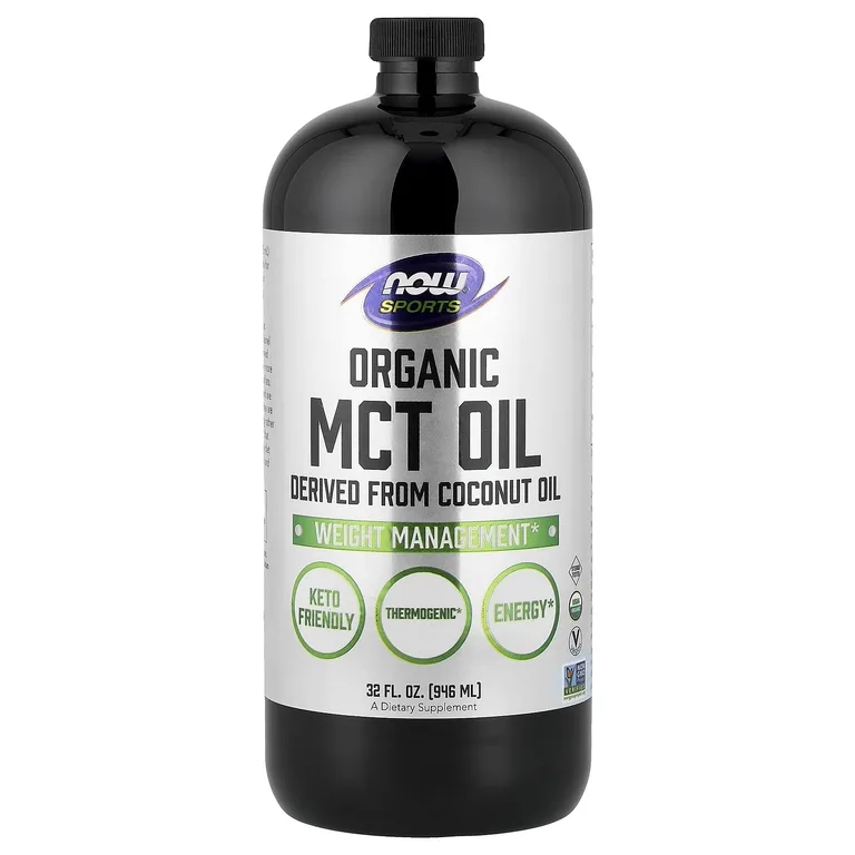 NOW Foods, Sports, органическое масло MCT, 946 мл (32 жидк. унции)