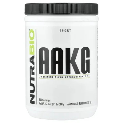 NutraBio, AAKG`` 500 г (1,1 фунта)