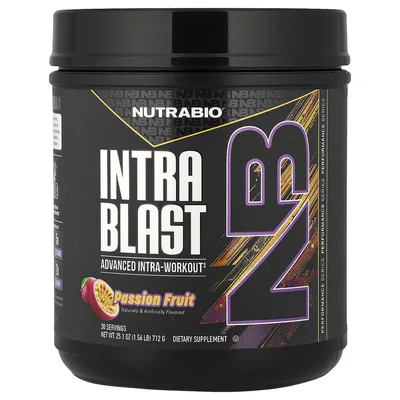 NutraBio, добавка во время тренировки, со вкусом маракуйи, 712 г (1,56 фунта)